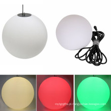 Bola de suspensão do diodo emissor de luz do pendente DMX 3D de IP65 Rgb